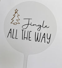 Afbeelding in Gallery-weergave laden, Cake topper Kerst
